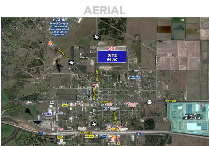 More Photos Of FM 362 & Stella Rd, Brookshire Land For Sale