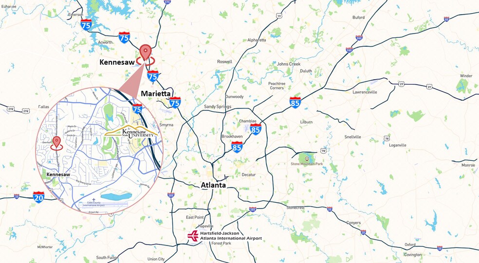 More Photos Of 2921 Moon Station Rd NW, Kennesaw Land For Sale