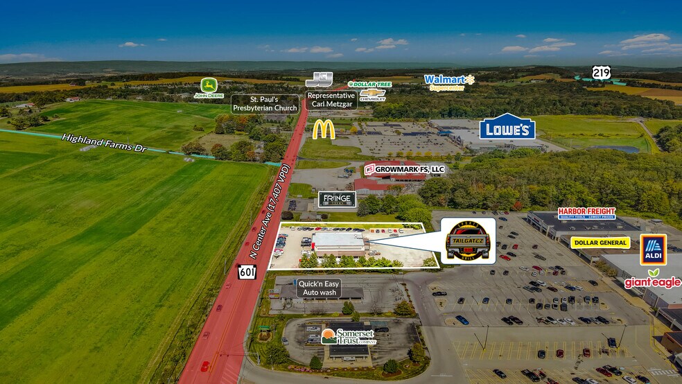 More Photos Of 1640 N Center Ave, Somerset Restaurant For Sale