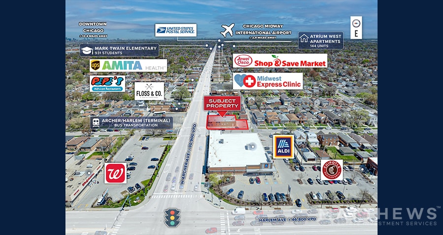 More Photos Of 7123-7127 W Archer Ave, Chicago Storefront For Sale