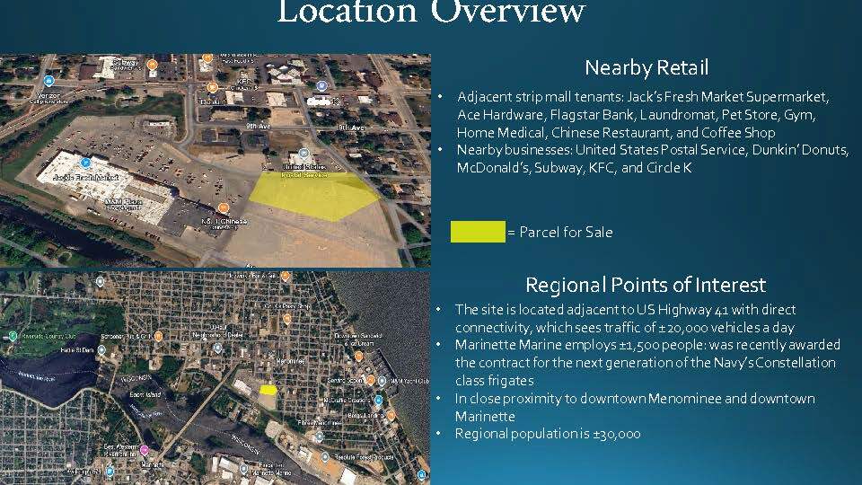 More Photos Of 1101 7th Avenue, Menominee Land For Sale