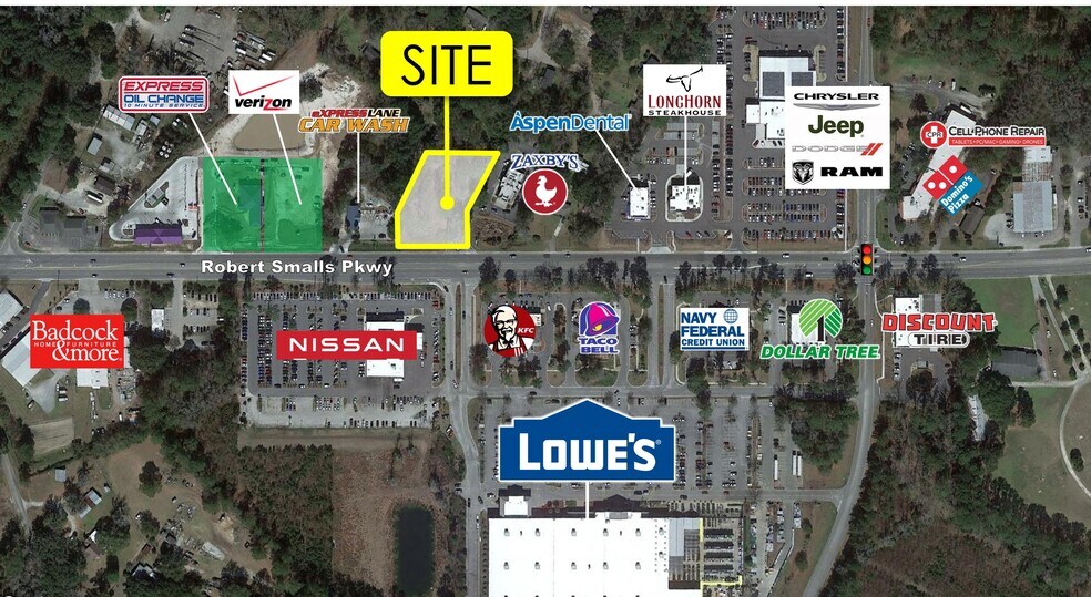 More Photos Of 218 Robert Smalls Pky, Beaufort Land For Sale