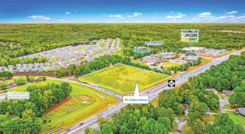 More Photos Of 100 E School Rd, Clayton Daycare Center For Sale