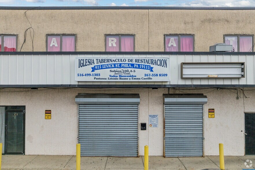 More Photos Of 915-919 Levick St, Philadelphia Storefront For Sale