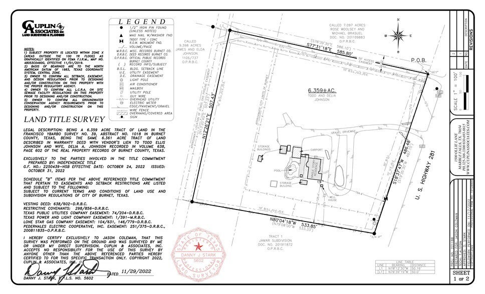 Primary Photo Of 5396 US-281, Burnet Land For Sale