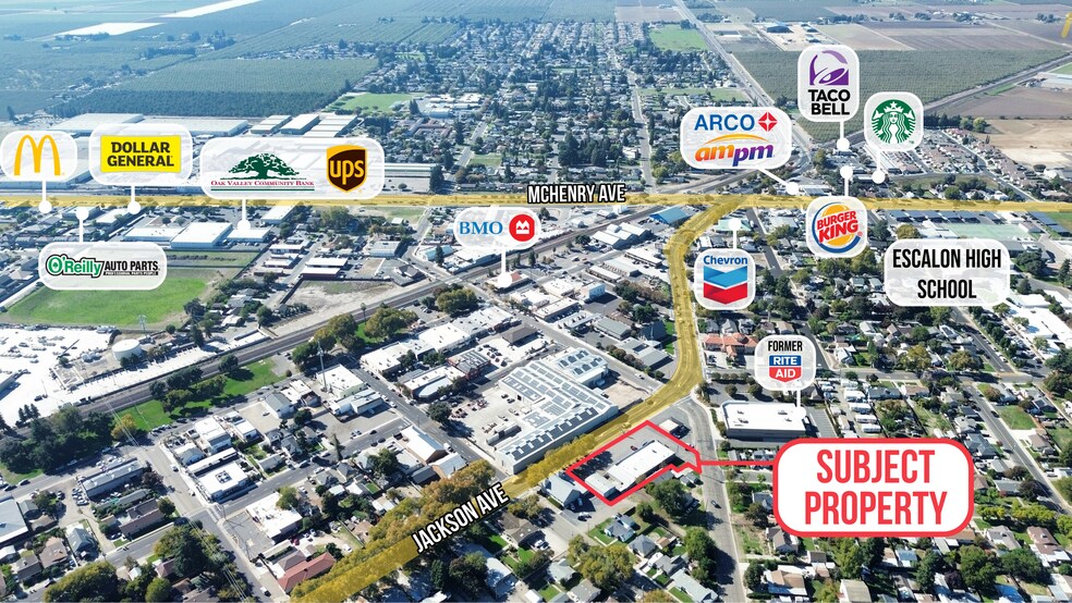 More Photos Of 1755 Jackson Ave., Escalon Freestanding For Sale