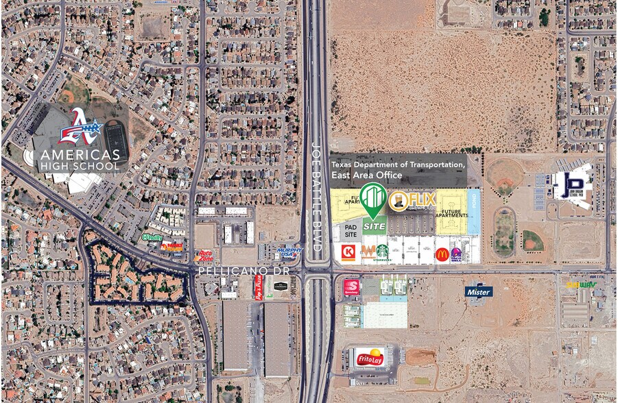 More Photos Of 1416 Joe Battle Blvd, El Paso Freestanding For Lease