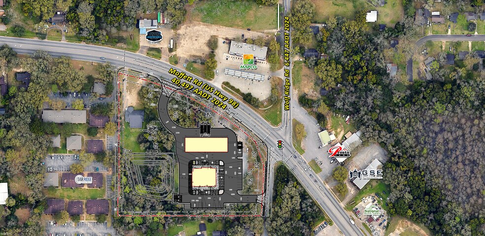 More Photos Of 4125-4203 Moffett, Mobile Land For Sale