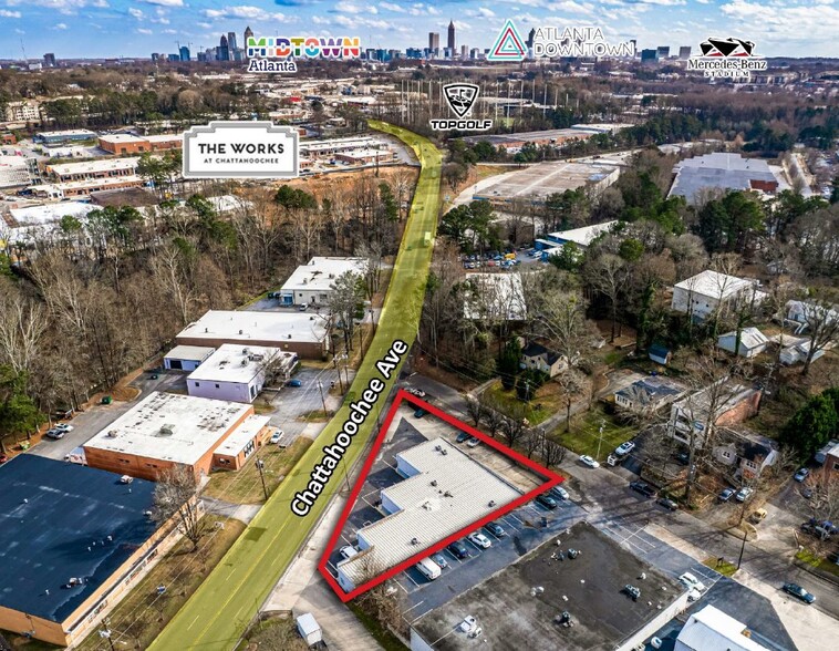 More Photos Of 1388 Chattahoochee Ave, Atlanta Light Distribution For Lease