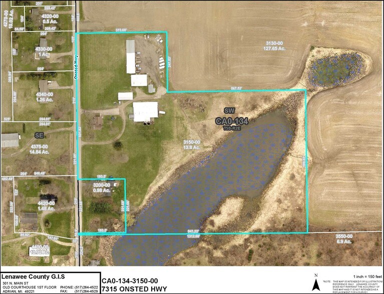 More Photos Of 7315 Onsted Hwy, Onsted Flex For Sale