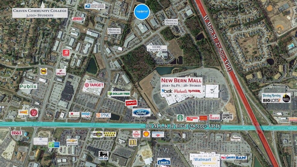 More Photos Of 3200 Wellons Blvd, New Bern Office For Sale