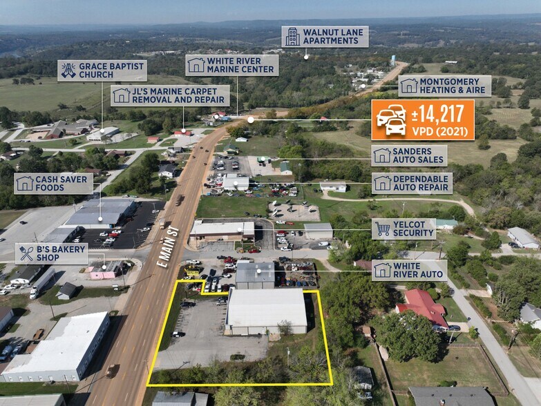 More Photos Of 106 E Main St, Gassville Freestanding For Sale