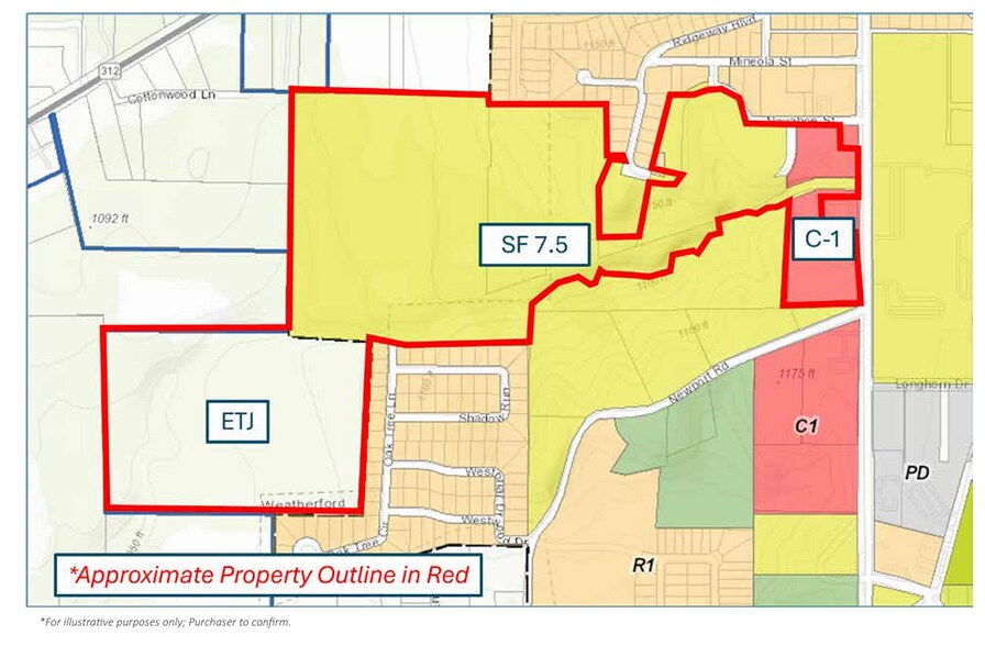 More Photos Of 0 Bowie Boulevard, Weatherford Land For Sale