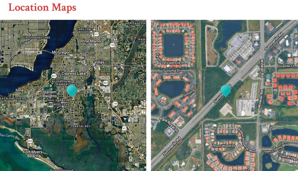 More Photos Of 15881 Summerlin Rd, Fort Myers Land For Sale