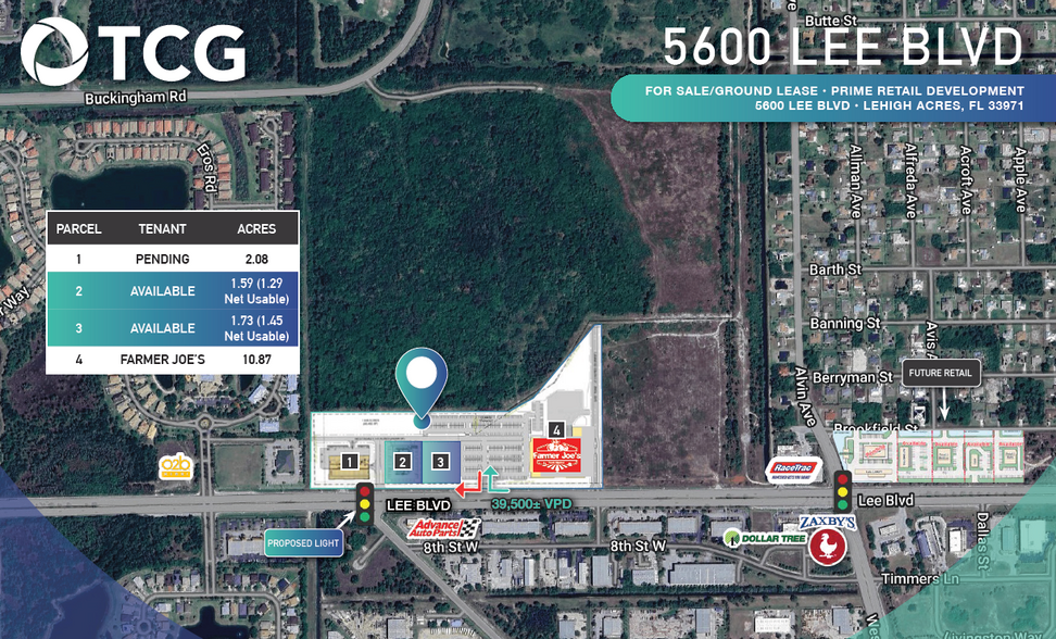 Primary Photo Of 10001 Buckingham Rd, Lehigh Acres Land For Sale