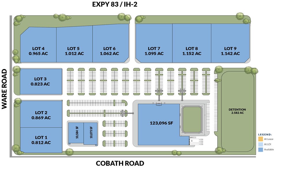 More Photos Of US Highway 83 And Interstate Highway 2, McAllen Unknown For Lease