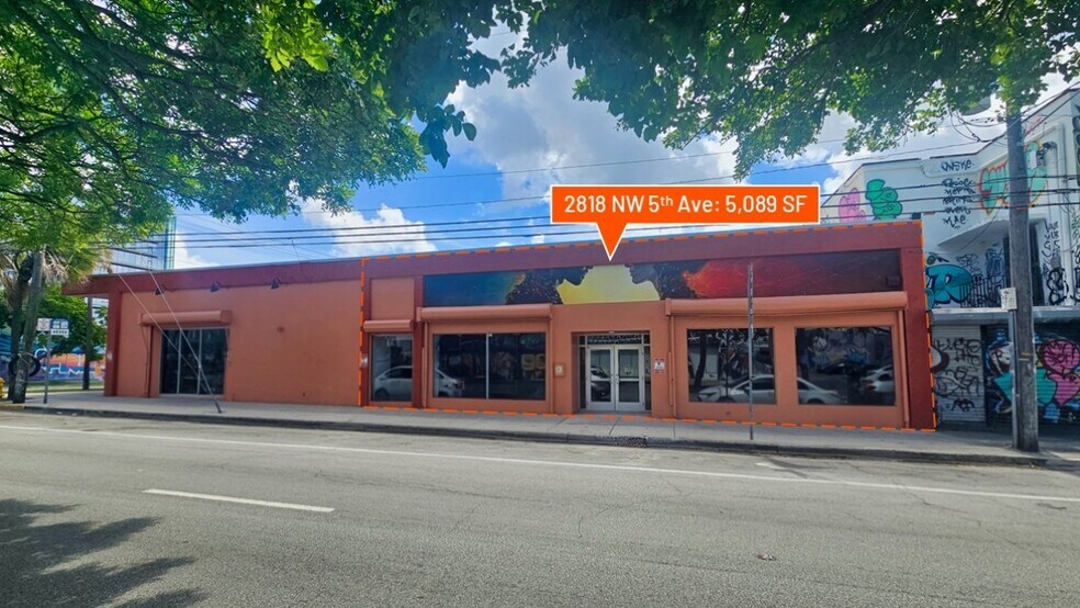 More Photos Of 2800-2818 NW 5th Ave, Miami Storefront For Lease