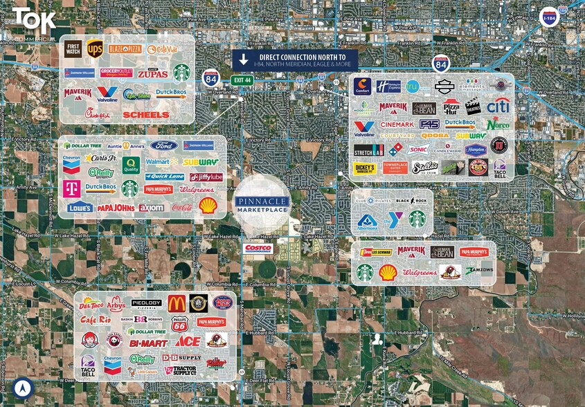 More Photos Of SEC Meridian and Lake Hazel Rd, Meridian Land For Sale
