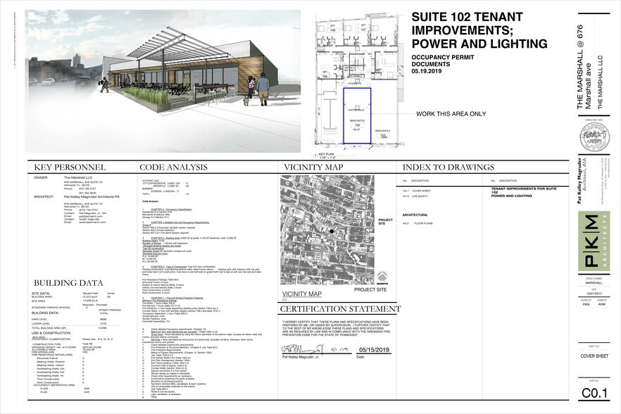 Primary Photo Of 672-676 Marshall Ave, Memphis Freestanding For Lease