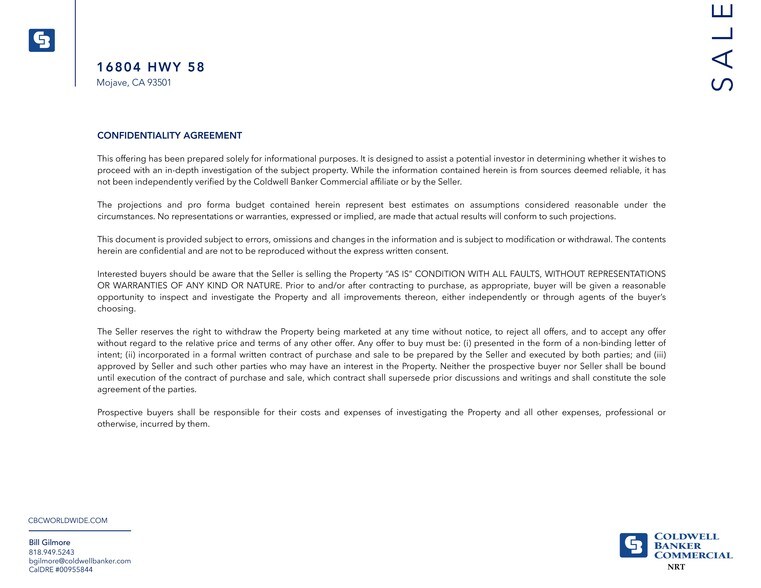 More Photos Of 16804 Ca-14, Mojave Land For Sale