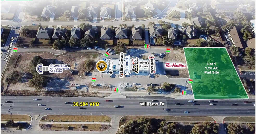 Primary Photo Of 3900 Williams Dr, Georgetown Land For Sale