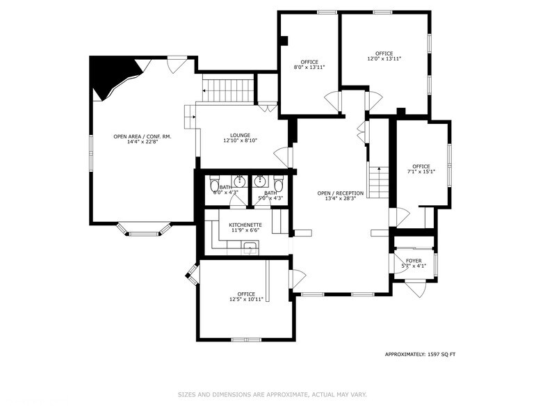 More Photos Of 438 N Hough St, Barrington Office For Sale