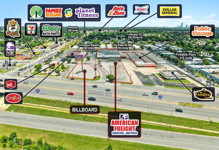 More Photos Of 2825 I-240 Service Road, Oklahoma City Storefront For Sale