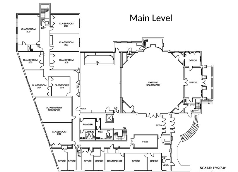 More Photos Of 133 Merriman Rd, Akron Religious Facility For Sale