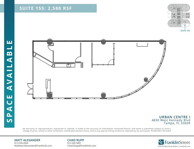 More Photos Of 4830 W Kennedy Blvd, Tampa Unknown For Lease