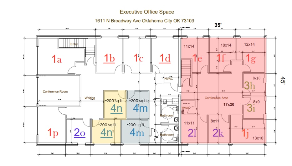 More Photos Of 1611-1613 N Broadway Ave, Oklahoma City Office For Lease