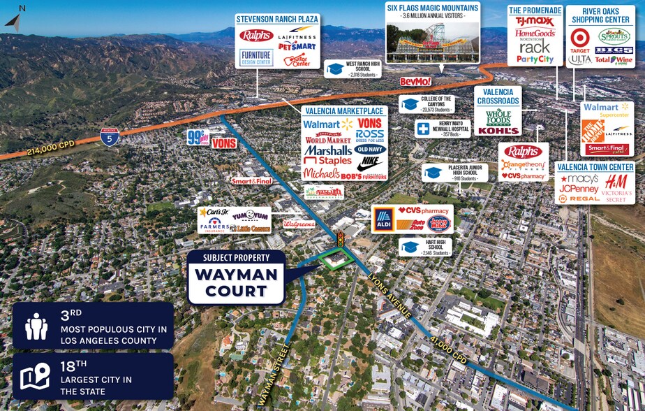 More Photos Of 23120 Lyons Ave, Santa Clarita General Retail For Sale