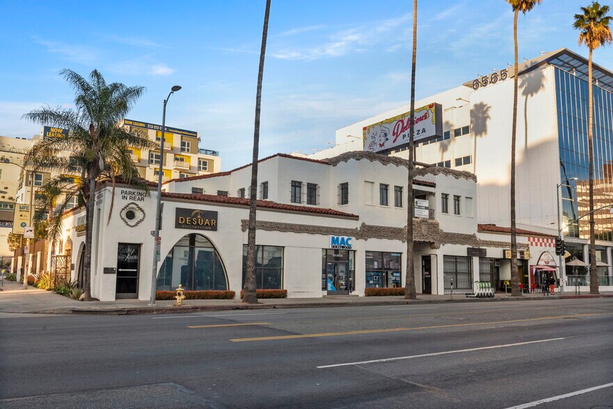 More Photos Of 6601-6613 W Sunset Blvd, Los Angeles Storefront Retail Office For Lease