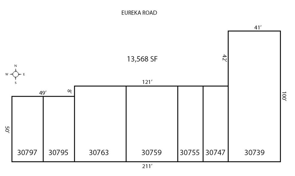 More Photos Of 30739-30797 Eureka Rd, Romulus Freestanding For Sale