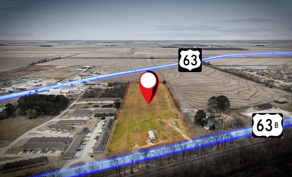 More Photos Of 10311 Highway 63B, Bono Land For Sale