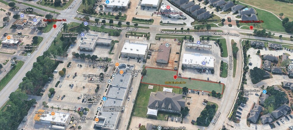 Primary Photo Of 8803 Eastlock Dr, Spring Land For Lease