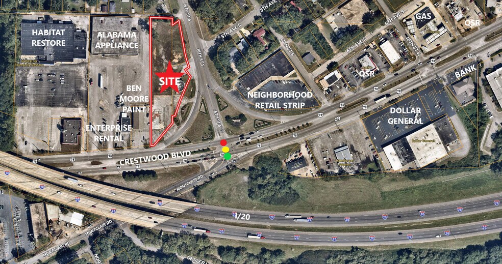 More Photos Of 7964 & 7970 Crestwood Blvd, Irondale Land For Sale