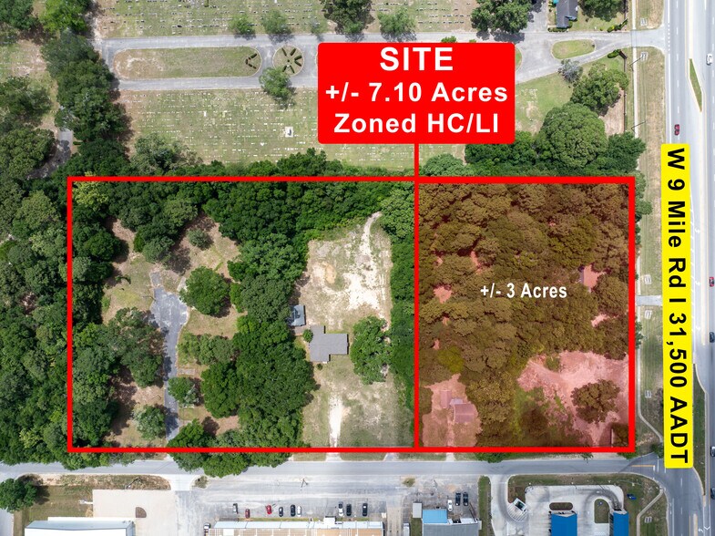 More Photos Of 1861 W Nine Mile Rd, Pensacola Land For Sale