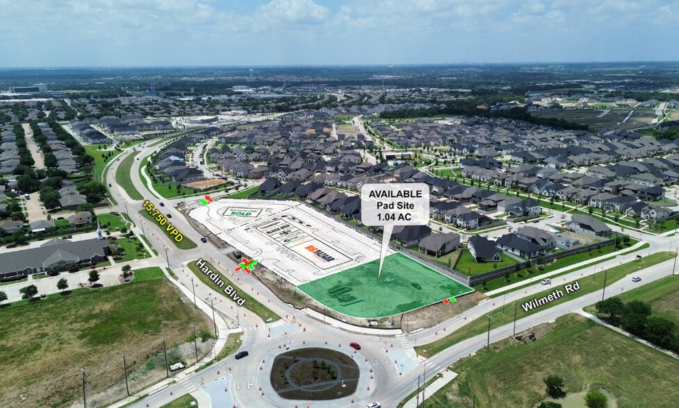 More Photos Of SWQ of Wilmeth Rd and Hardin Blvd, Mc Kinney Land For Lease