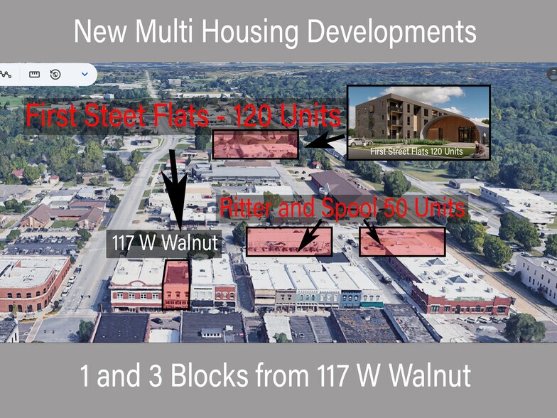 More Photos Of 117 W Walnut St, Rogers Restaurant For Sale