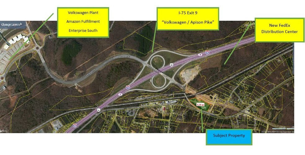 More Photos Of 8011 Apison Pike, Ooltewah Land For Sale