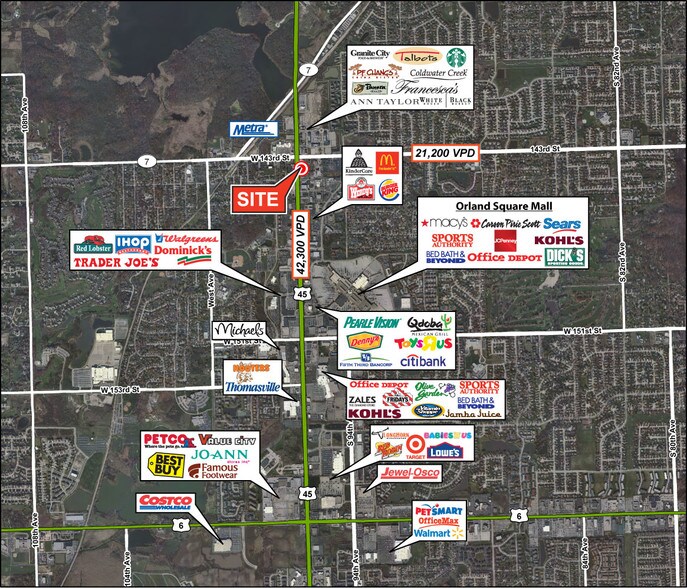 More Photos Of 14325 S LaGrange Rd, Orland Park General Retail For Lease