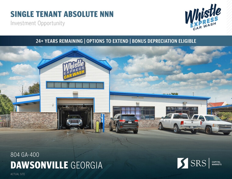 Primary Photo Of 804 Highway 400 S, Dawsonville Carwash For Sale