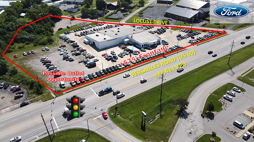 Primary Photo Of 1070 Versailles Rd, Frankfort Auto Dealership For Sale