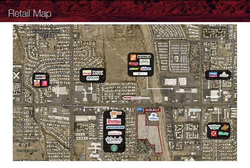 More Photos Of SEC Broadway Blvd & Prudence Rd, Tucson Land For Sale