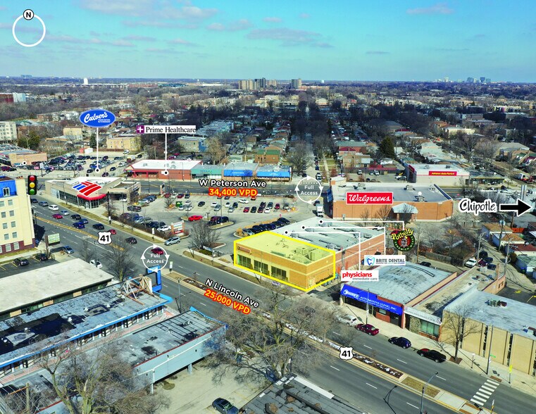 Primary Photo Of 5961 N Lincoln Ave, Chicago Restaurant For Lease