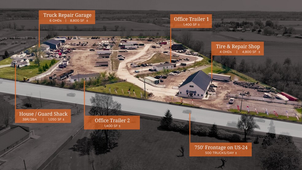 More Photos Of 10200 N Telegraph Rd, Carleton Truck Terminal For Sale