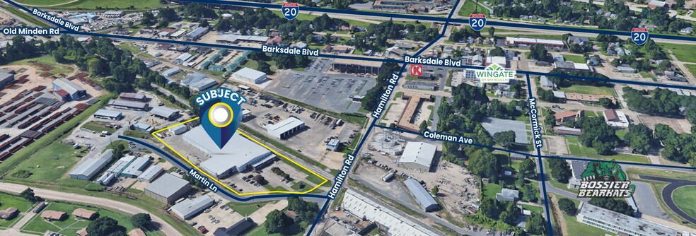 More Photos Of 410 Hamilton Rd, Bossier City Warehouse For Lease