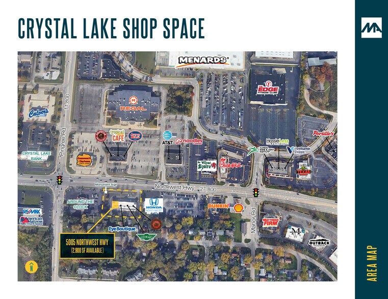 More Photos Of 5005 Northwest Hwy, Crystal Lake Storefront For Lease