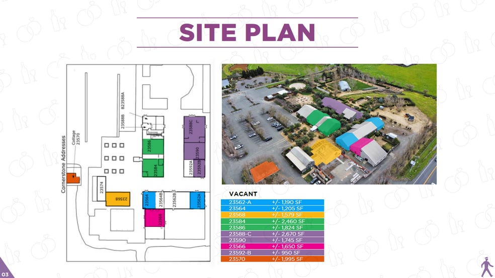 More Photos Of 23562-23592 Arnold Dr, Sonoma Unknown For Lease