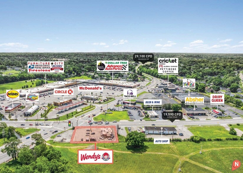 More Photos Of 4873 Airway Rd, Dayton Fast Food For Sale